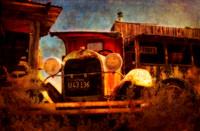 Vintage Abandoned Auto at Jerome. Arizona. USA.