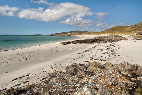 Eriskay Beach Scene Uists Scotland.
