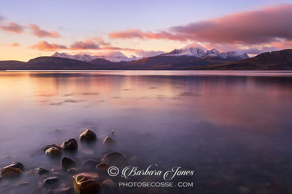 Ord Cuillin Sunset  Isle of Skye Scotland.