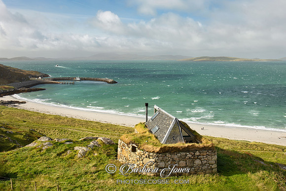 Eriskay a view to Barra, The Uists Scotland.