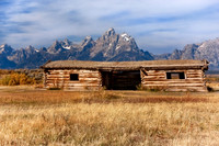 Grand Teton JB Cunningham Cabin Wyoming USA