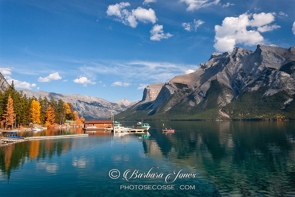 Lake Minnewanka Banff Alberta Western Canada
