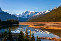 Mount Kitchener Sunwapta River Icefields Parkway Canada