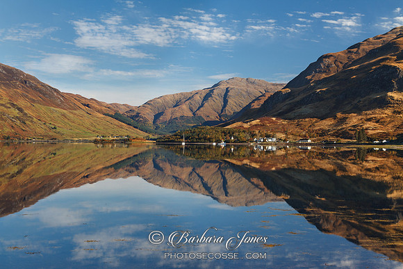 Loch Duich , Kintail Reflections.  Scotland.