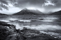 Stormy Weather Loch Leven Scotland
