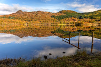 Loch Achray and Ben A'an, Trossachs NP Scotland.