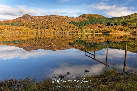 Loch Achray and Ben A'an, Trossachs NP Scotland.