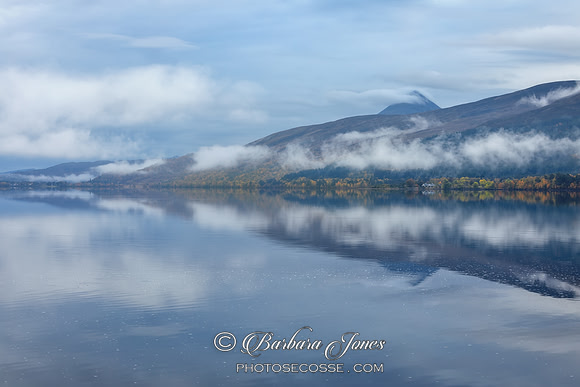 Schiehallion Reflection Loch Rannoch Scotland.