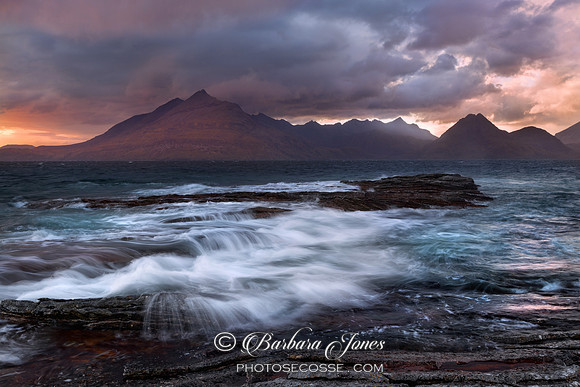 Summer Storm Loch Scavaig Isle of Skye
