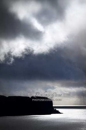 Minginish Cliffs from Oronsay Island PF