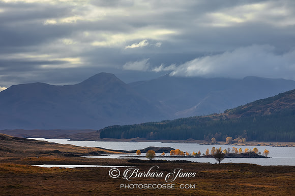 Rannoch Station View to Blackmount Scotland.