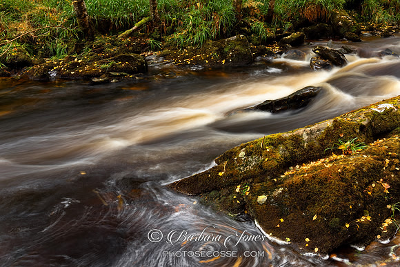 Rannoch Forest Carie Burn Perthshire Scotland.
