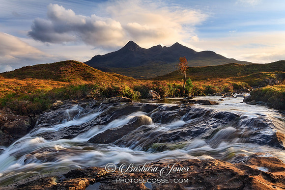Sgurr Nan Gillean in Autumn Isle of Skye, Scotland.