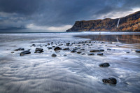 Talisker Bay in February Isle of Skye Scotland