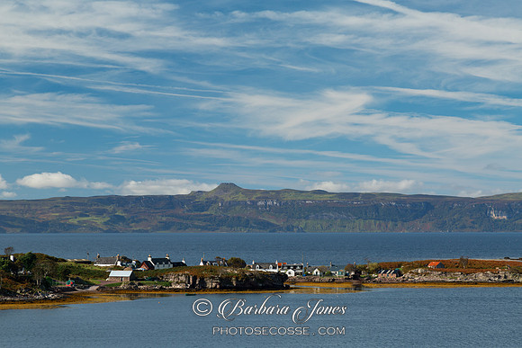 Isle of Raasay and Ardubh. Applecross.Scotland.