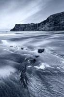 Talisker Beach and Cliff  Isle of Skye