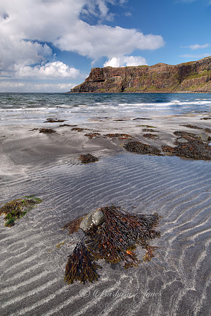 Talisker Beach Sunny Day Skye Scotland
