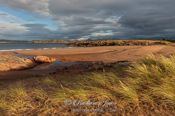Firemore Beach Clouds Gathering Wester Ross Scotland.