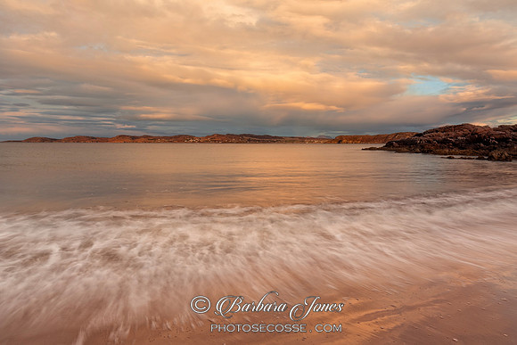 Firemore Beach and Loch Ewe Sunset Scotland.