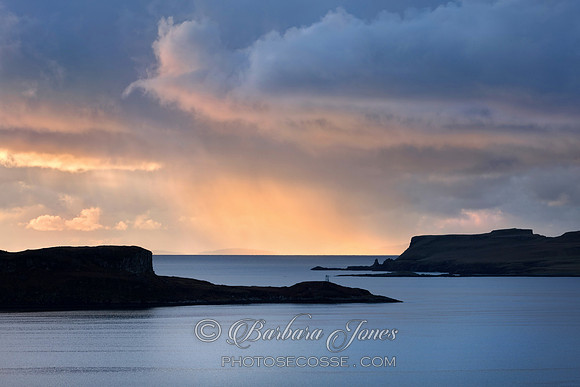 Loch Harport Winter Sunset Isle of Skye.