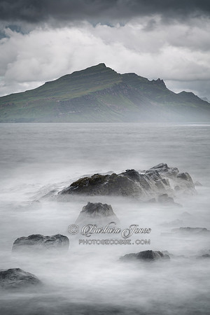 Ben Tianavaig from Braes  Isle of Skye Scotland.