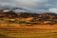 Quiraing and Flodigarry Winter Mist Isle of Skye