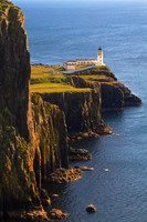 Neist Lighthouse Evening Light Isle of Skye.