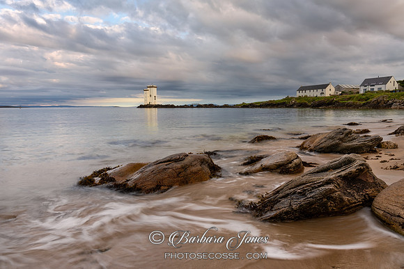 Port Ellen Carraig Fhada Summer Evening Islay Scotland.