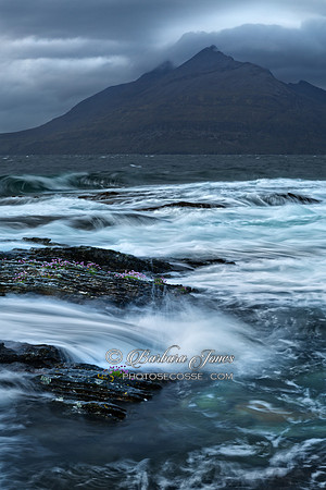Elgol  Moody Cuillin Isle of Skye. Scotland.