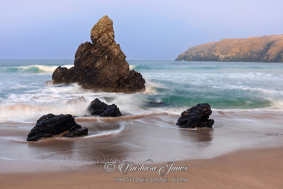 Sango Sands Wizards Hat Glimmer of Sun Durness Scotland