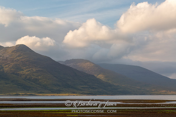 Ben More Scene Loch Na Keal Mull Scotland.