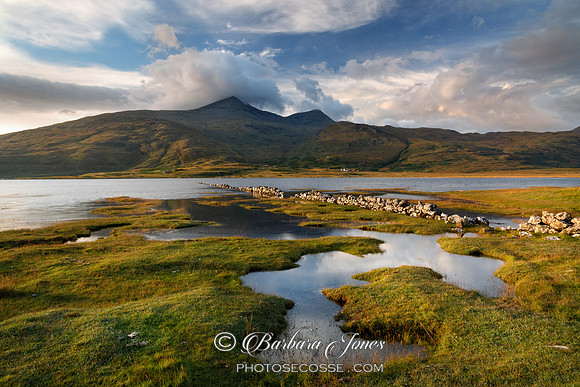 Ben More from Pennyghael Isle of Mull. Scotland.