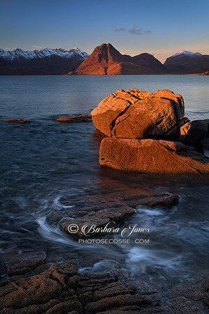 Elgol Winter Light Isle of Skye Scotland.