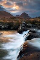 Marsco Sunrise,  Sligachan. Isle of Skye. Scotland.