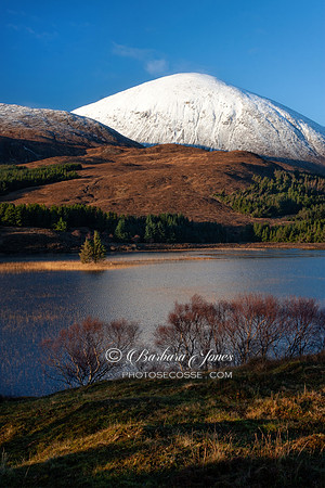 Beinn na Cailleach and Loch Cill Chriosd. Isle of Skye, Scotland.