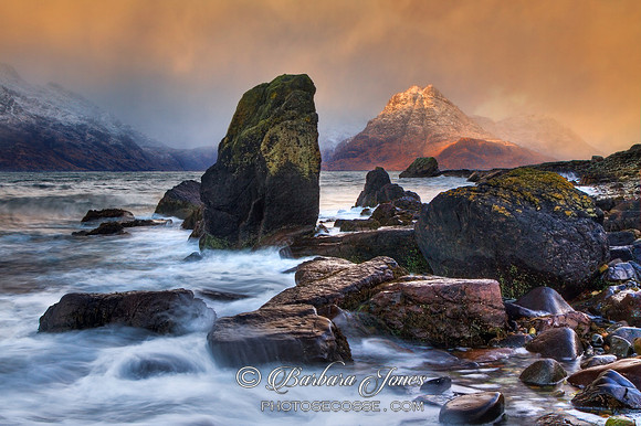 Elgol in early December. Loch Scavaig. Isle of Skye. Scotland.