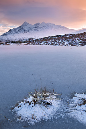 Sligachan, Sgurr nan Gillean. Loch an Eilean. Isle of Skye. Scotland.
