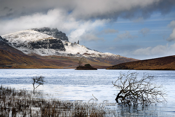 Old Man of Storr changeable weather. Trotternish. Isle of Skye. Scotland.