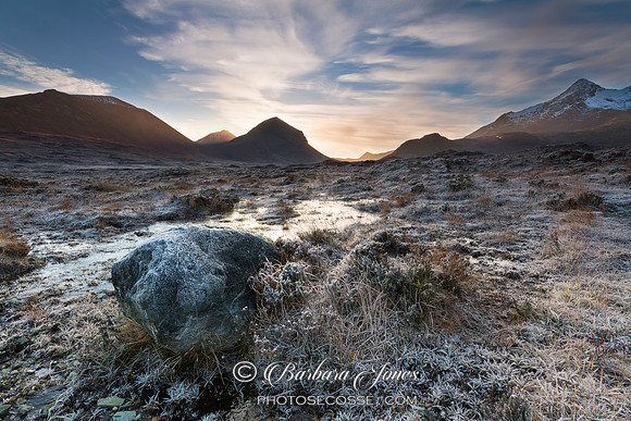 Sligachan Sunrise. Isle of Skye. Scotland.