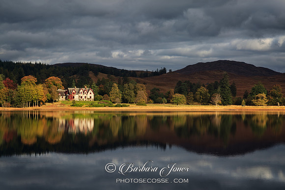 Loch Tulla. Moody Skies. Argyll and Bute. Scotland.