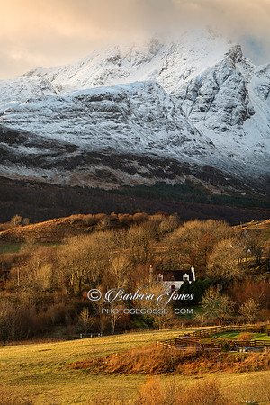 Blaven from Torrin. Winter. Isle of Skye. Scotland.
