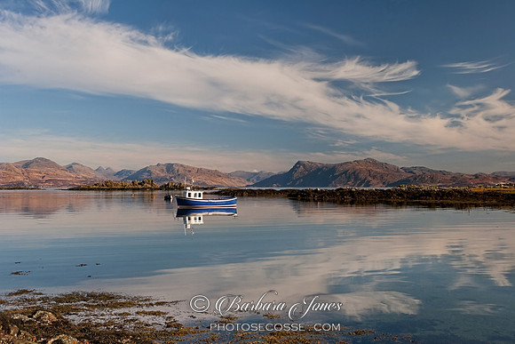 Sound of Sleat Reflections, Isle of Skye Scotland.