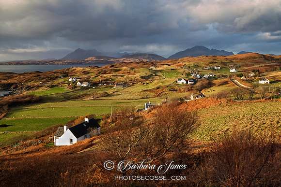 Tarskavaig  Winter Light Skye  Scotland.