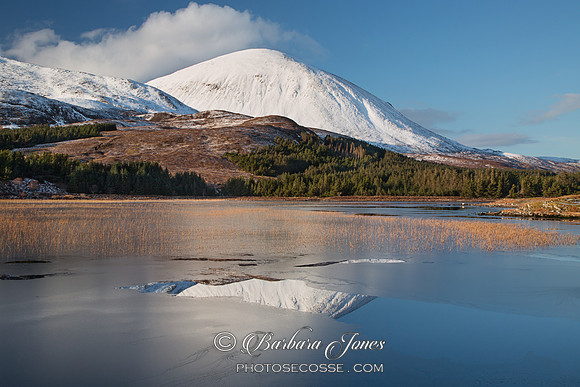 Beinn na Caillich. Loch Cill Chriosd. Strath Suardal. Isle of Skye. Scotland.