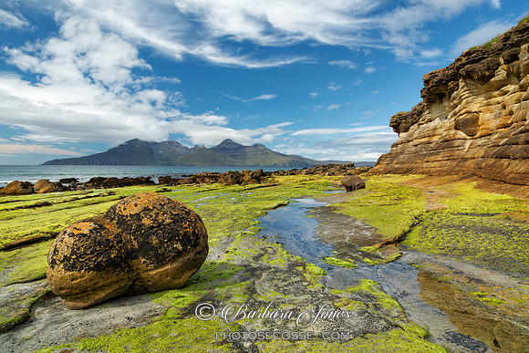 A Summer's Day on Eigg Small Isles Scotland.