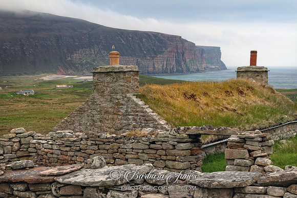 Rackwick Ruin Island of Hoy Orkney Scotland.