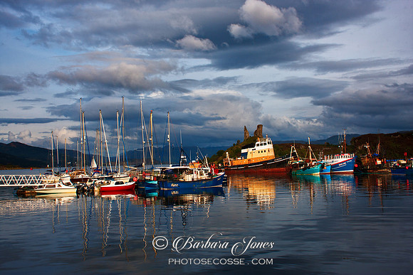 Kyleakin Harbour. Isle of Skye. Scotland.