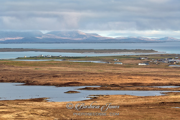 St. Kilda Viewpoint View South North Uist Outer Hebrides. Scotland.
