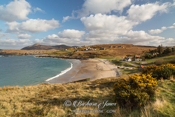 Talmine Beach View. Sutherland. Northern Scotland.