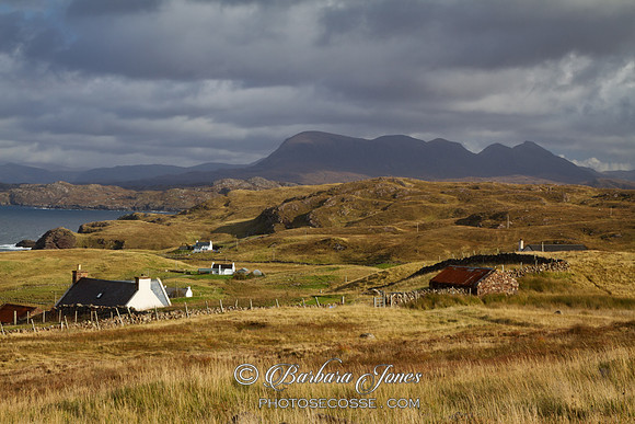 Culkein, a view of Quinag. Assynt. Highland Scotland.